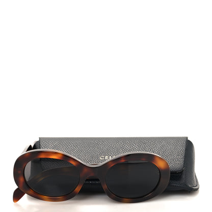 Celine Acetate Triomphe Sunglasses CL40194U Tortoise 7 of 7
