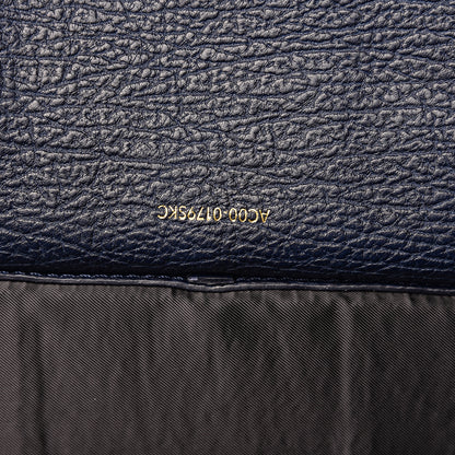 3.1 Phillip Lim 3.1 Textured Calfskin Medium Pashli Satchel Ink 7 of 10