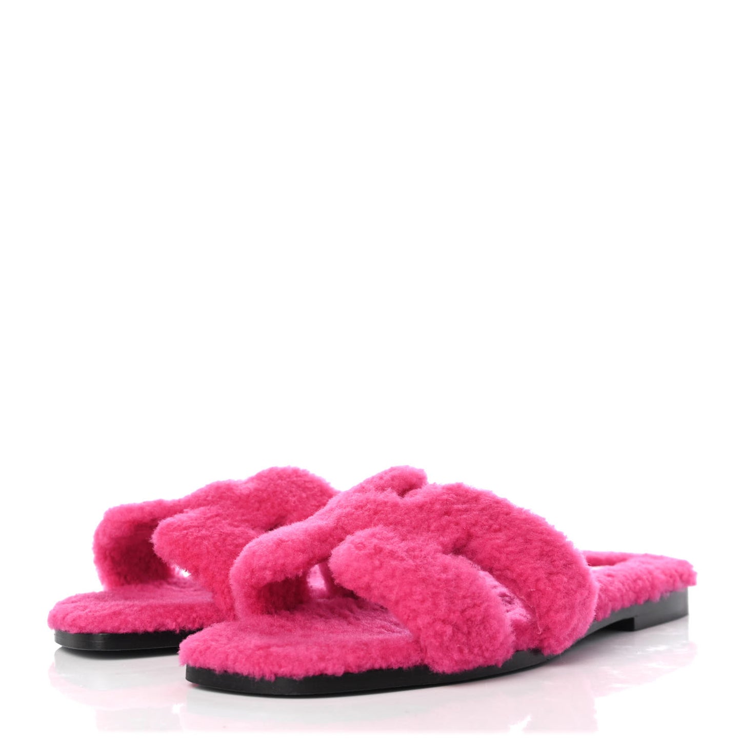 Woolskin Oran Sandals 39 Rose Fuchsia