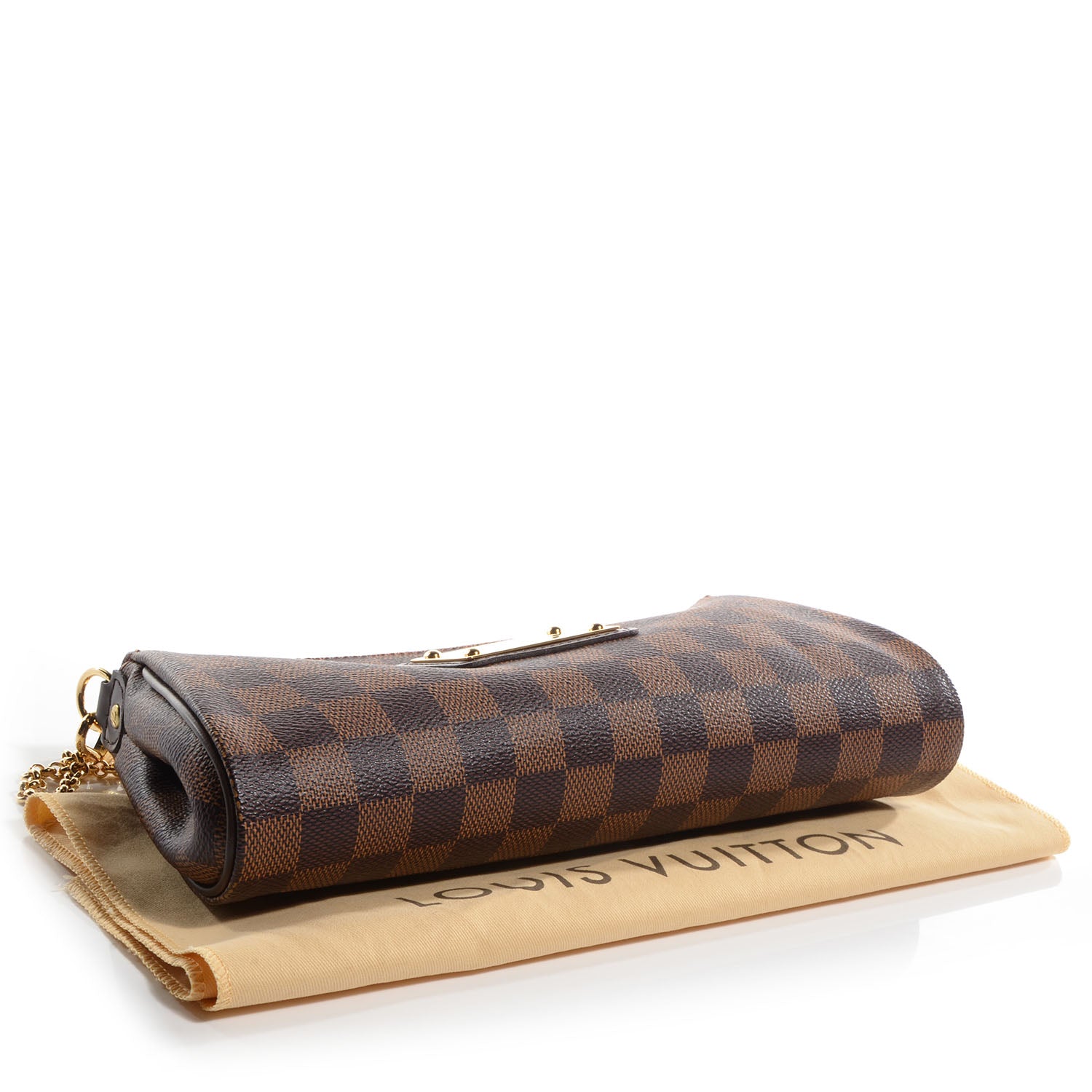 Louis Vuitton Damier Ebene Eva Clutch 4 of 8