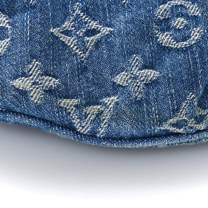 Louis Vuitton Monogram Denim High Rise Bumbag Blue 8 of 10