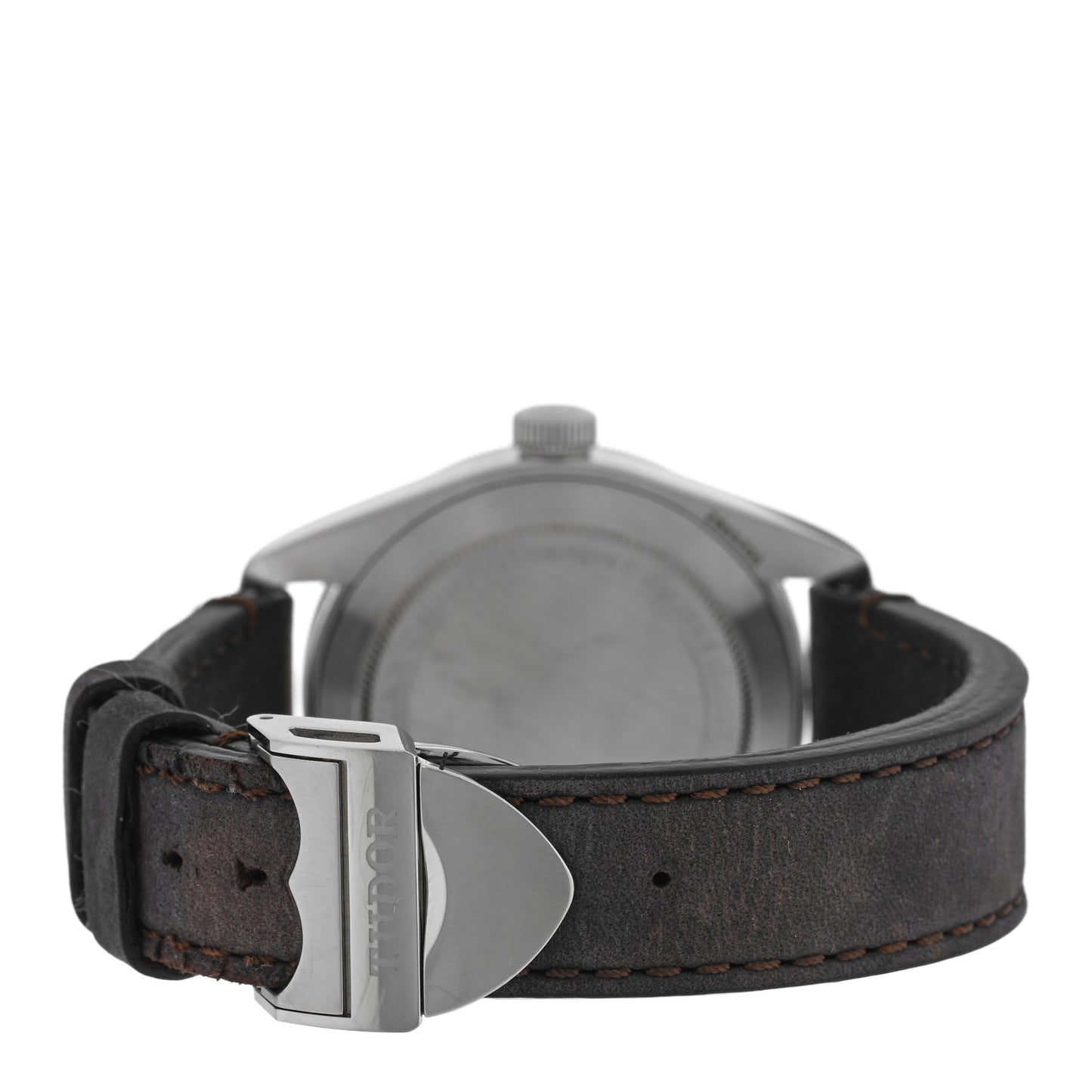 Stainless Steel Calfskin 39mm Black Bay Fifty Eight Automatic Watch Black 79030N