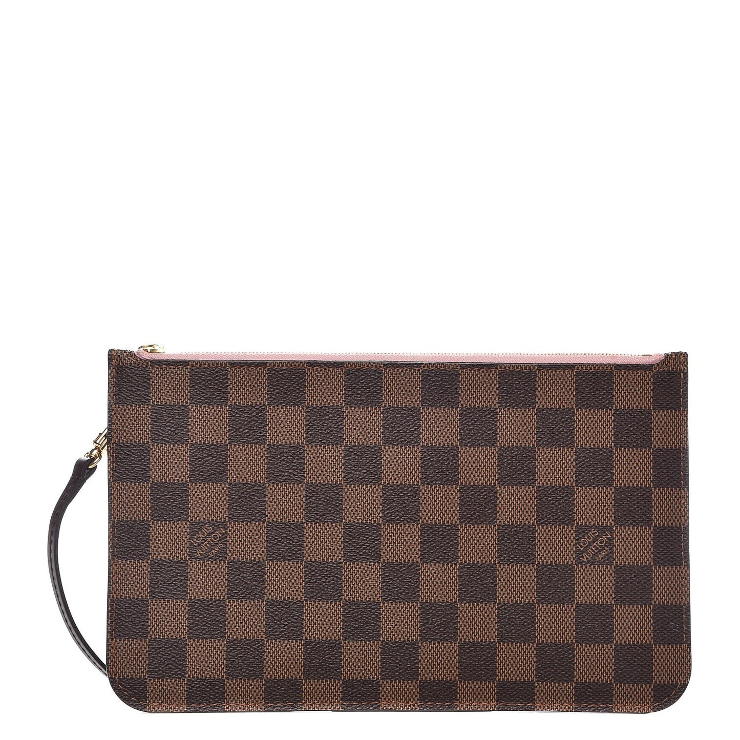 Damier Ebene Neverfull MM GM Pochette Rose Ballerine