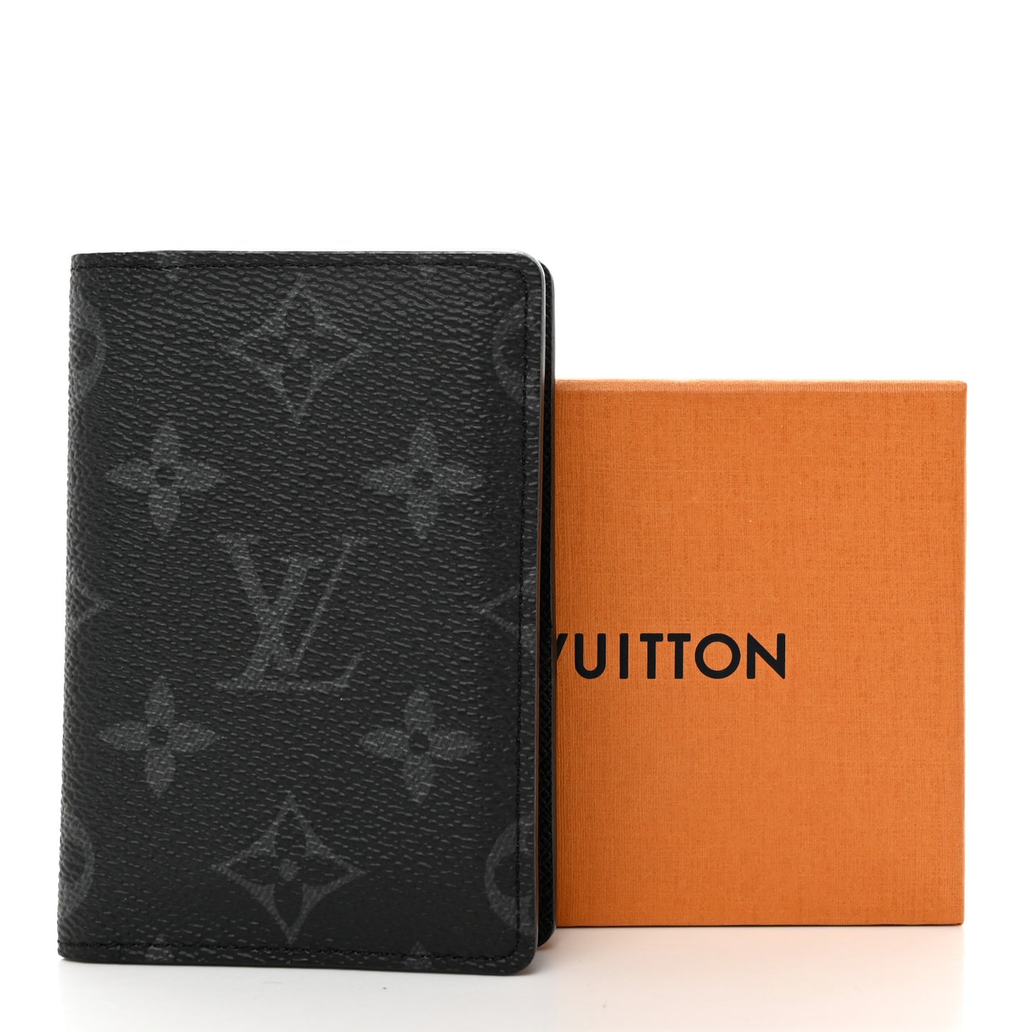 LOUIS VUITTON Monogram Eclipse Pocket Organizer NM