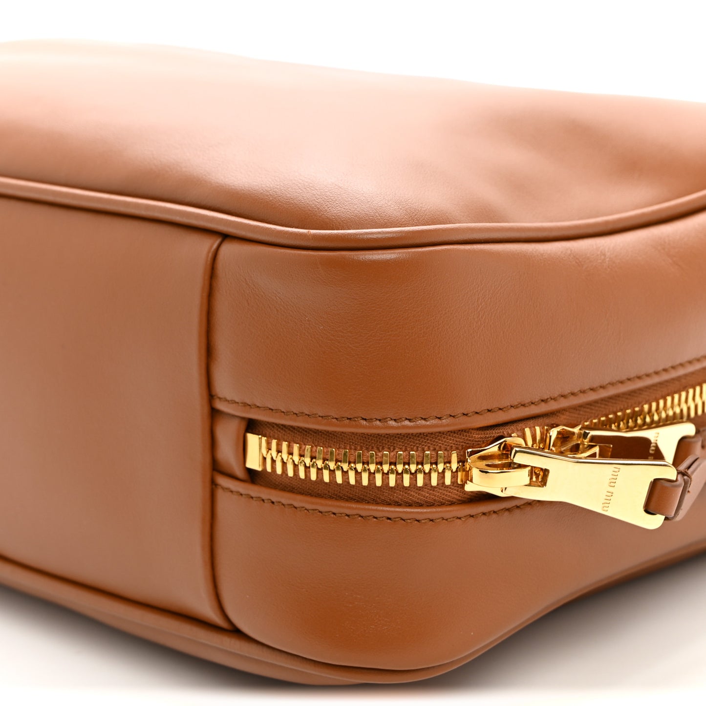 Soft Calf Softy Large Beau Top Handle Bag Cognac