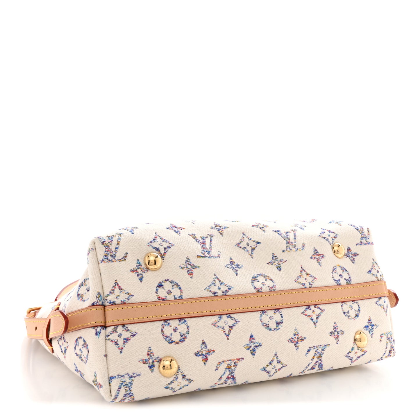 Monogram Jacquard CarryAll PM Multicolor Beige