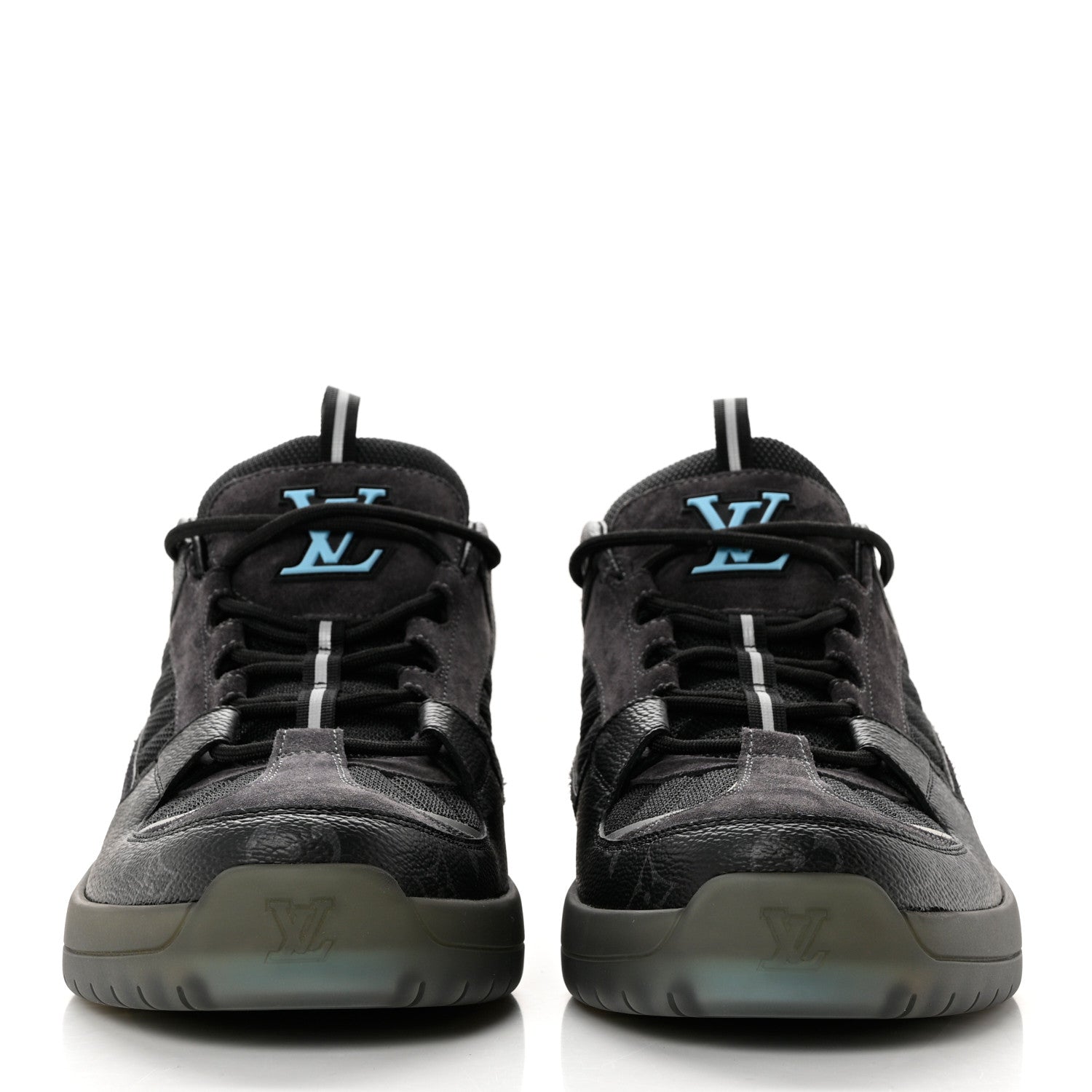 Louis Vuitton Tenis A View Sneakers 9 Black Blue 2 of 7