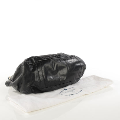 Prada Nappa Dressy New Look Shoulder Bag Nero Black 4 of 7