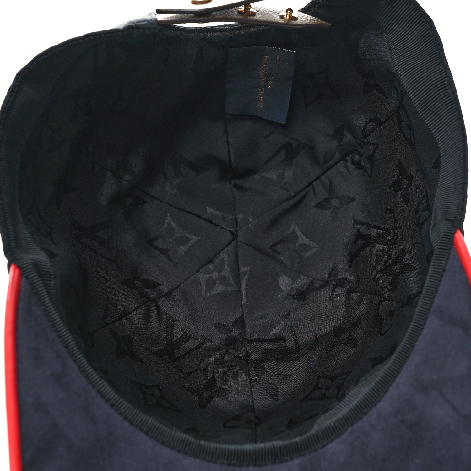 Louis Vuitton Monogram Fall in Love Cap M Black 6 of 7