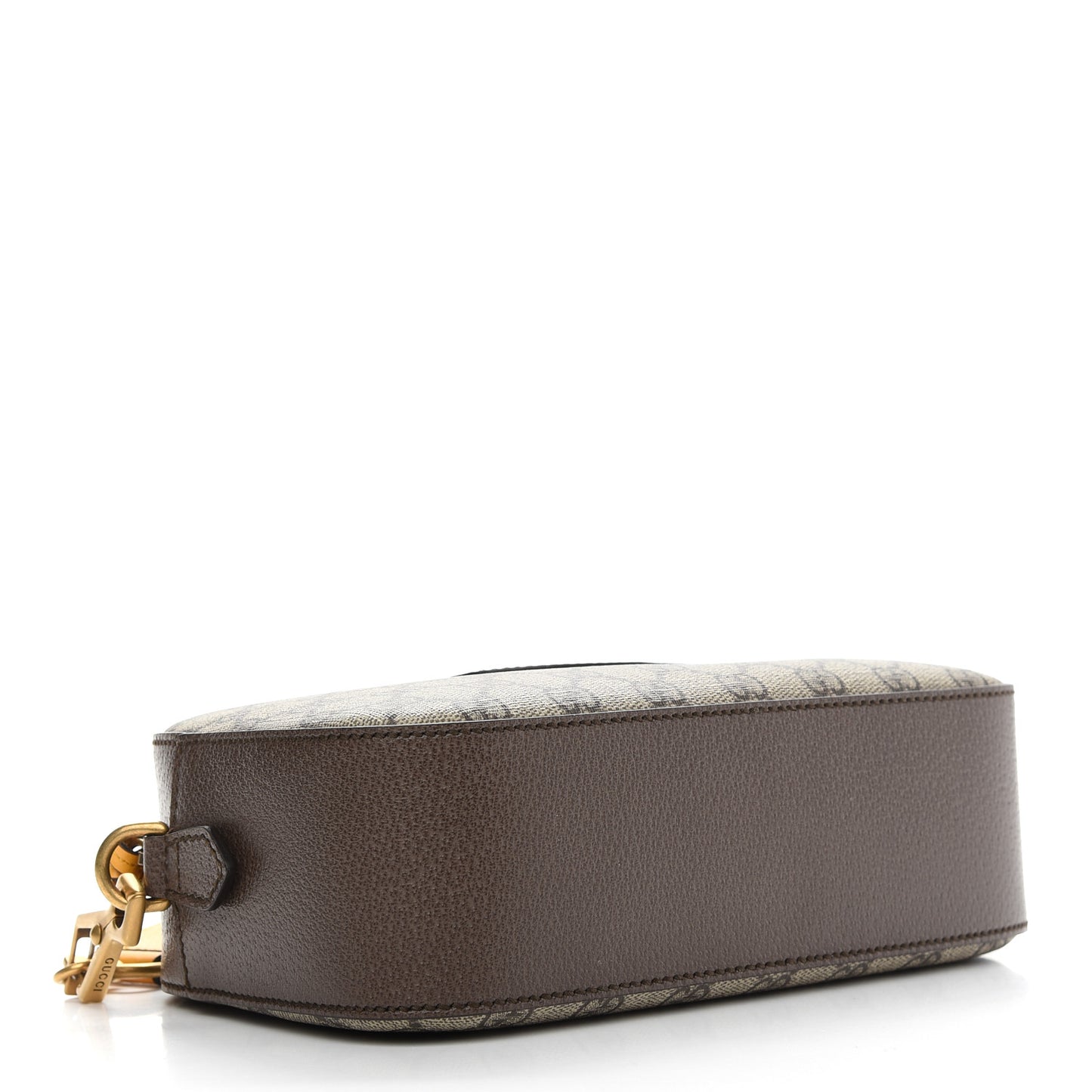 GG Supreme Monogram Web Neo Vintage Shoulder Bag Beige New Acero Crop
