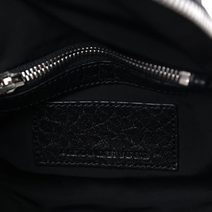 Alexander Wang Pebbled Lambskin Mini Rockie Black Rhodium Hardware 6 of 8