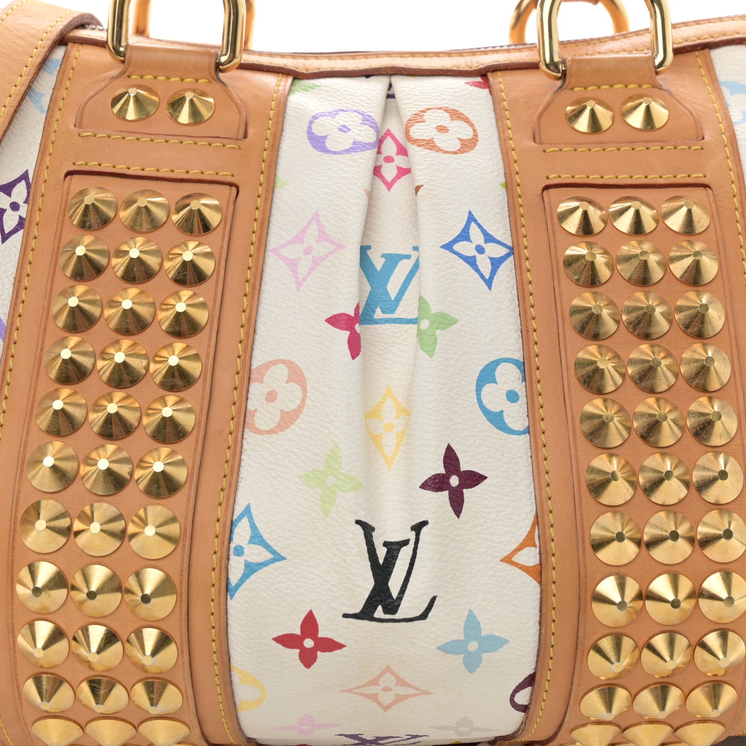 Louis Vuitton Monogram Multicolor Courtney MM White 7 of 12