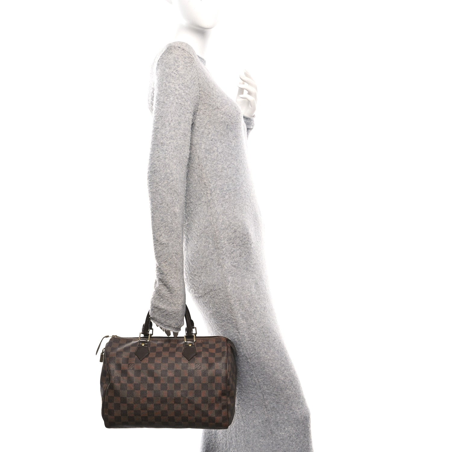 Louis Vuitton Damier Ebene Speedy 30 2 of 14