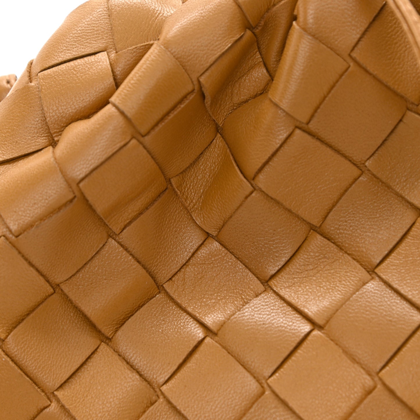Nappa Intrecciato The Mini Pouch Carmel