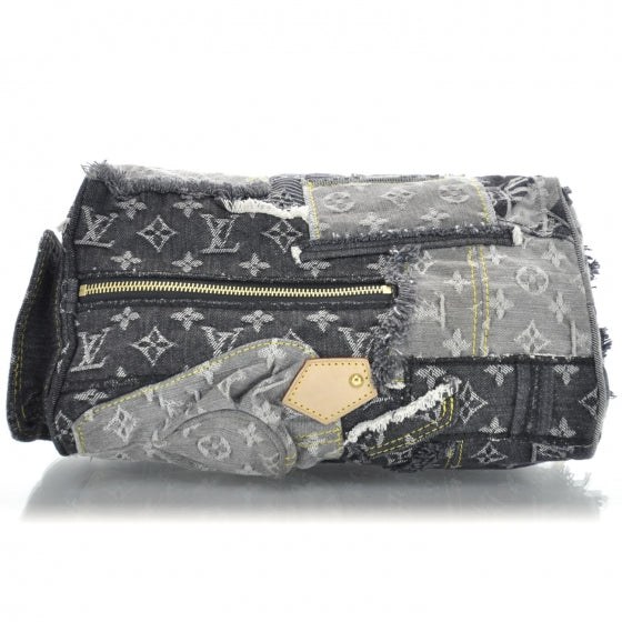 Denim Patchwork Speedy Black