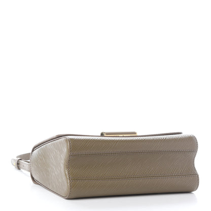 Louis Vuitton Epi Twist Shoulder Bag MM Smokey Brown 4 of 8