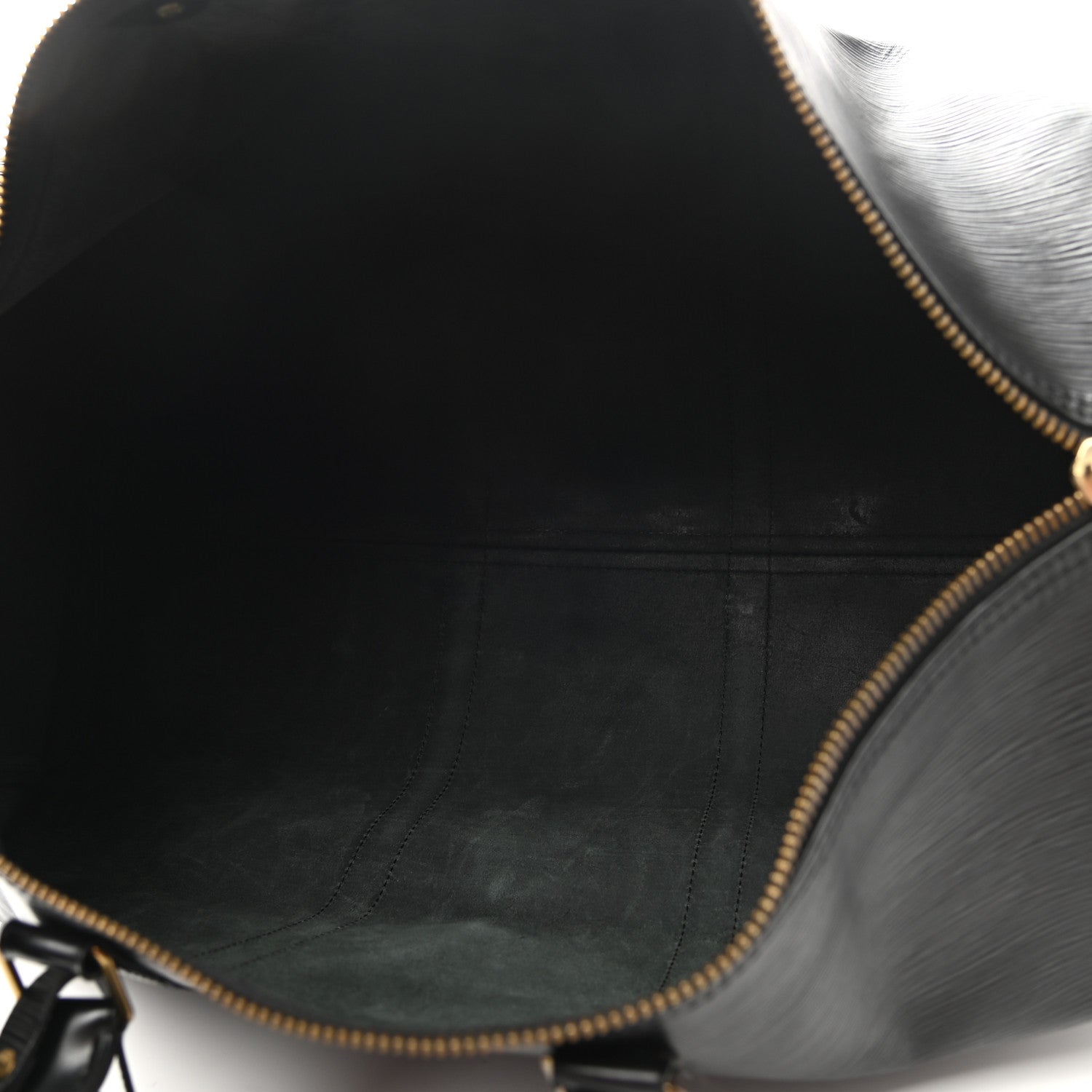 Louis Vuitton Epi Keepall 50 Black 6 of 22