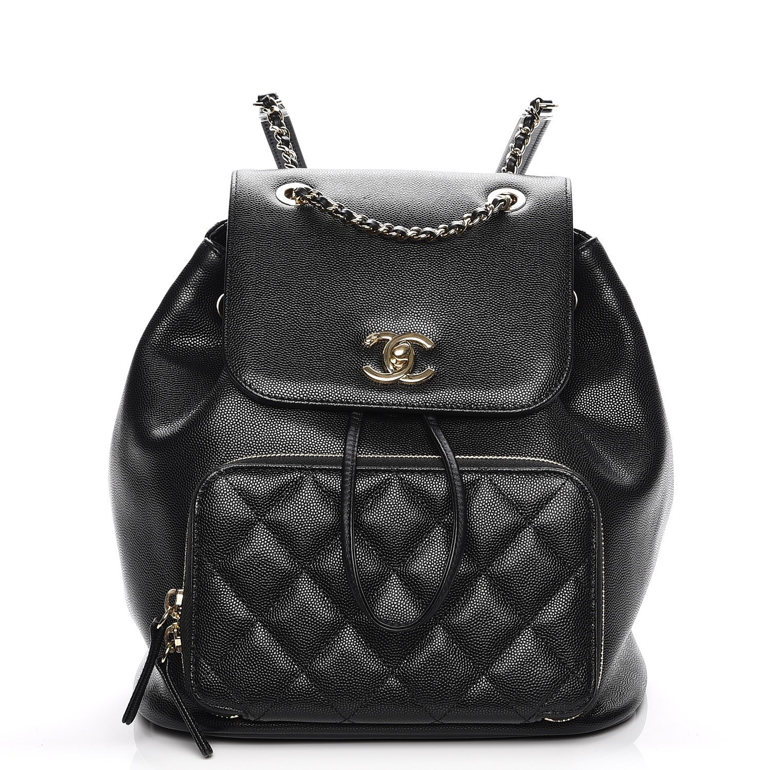 Chanel Caviar Quilted Business Affinity Backpack Black 1 of 8