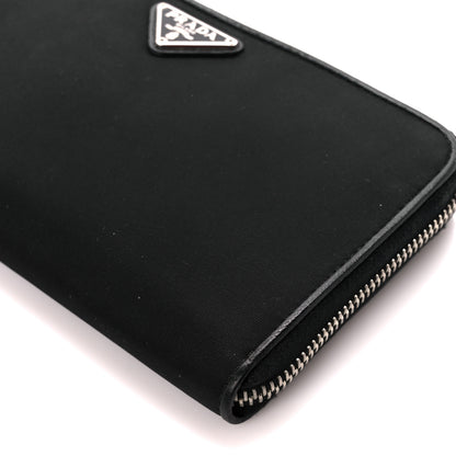 Prada Tessuto Nylon Zip Around Wallet Black 12 of 12