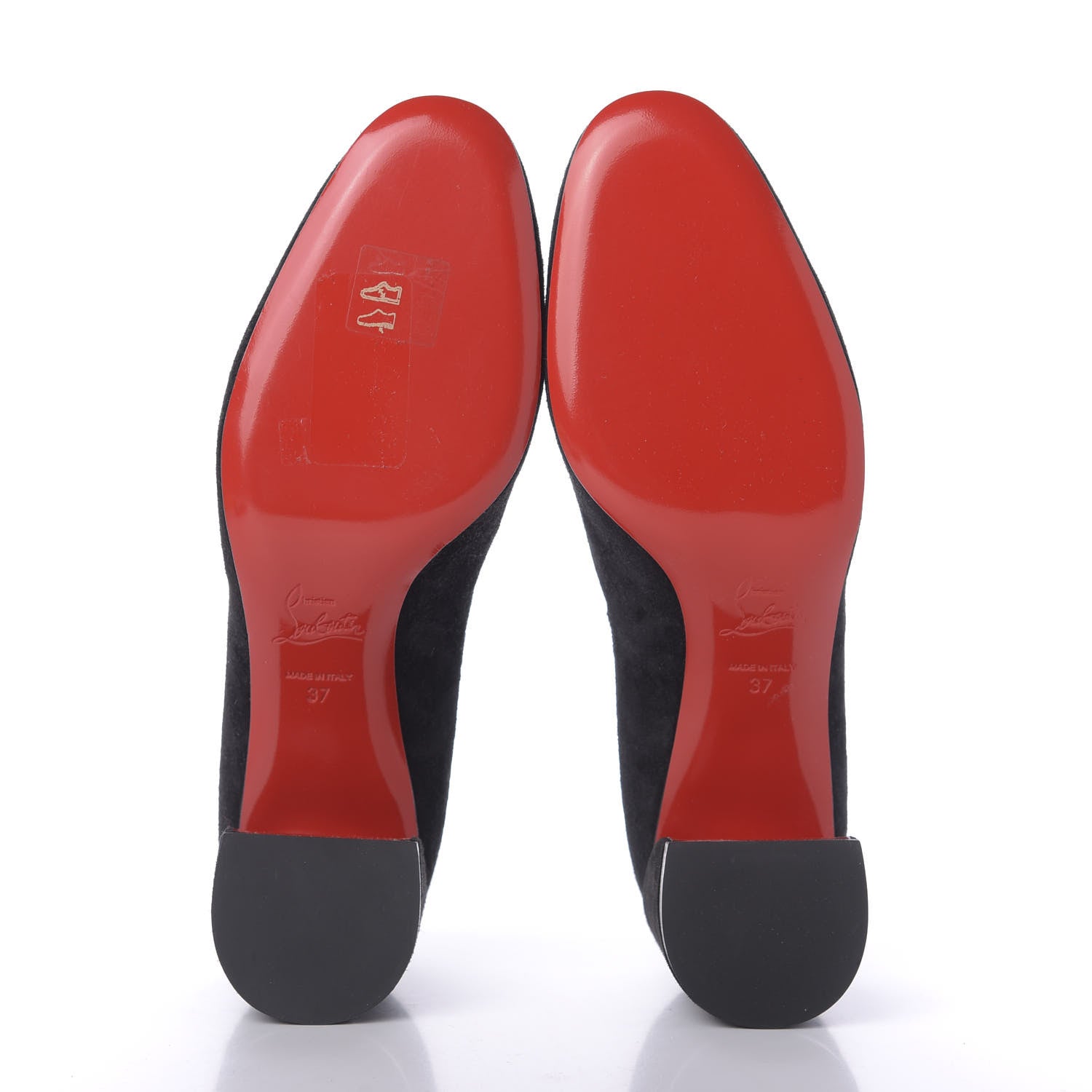 Christian Louboutin Veau Velours Miss Sab 55 Pumps 37 Black 6 of 10