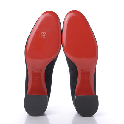 Christian Louboutin Veau Velours Miss Sab 55 Pumps 37 Black 6 of 10