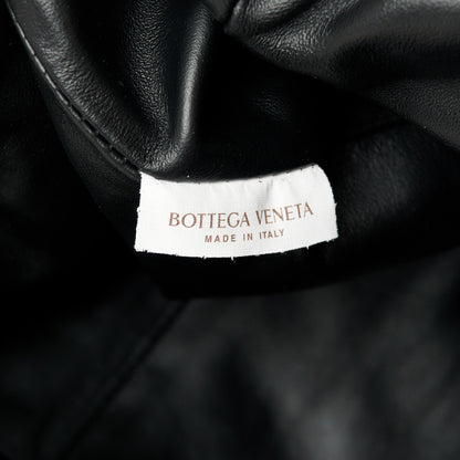 Bottega Veneta Metallic Bark Calfskin Embossed The Pouch Oversized Clutch Oro 8 of 11