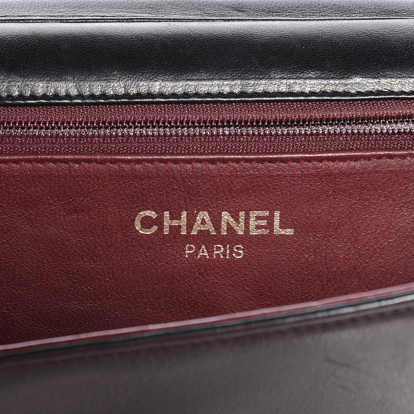 Lambskin Quilted Small Flap Black