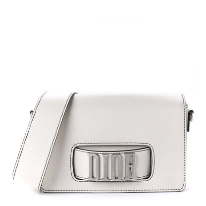 Christian Dior Smooth Calfskin Dio(r)evolution Flap Bag Off White 1 of 17