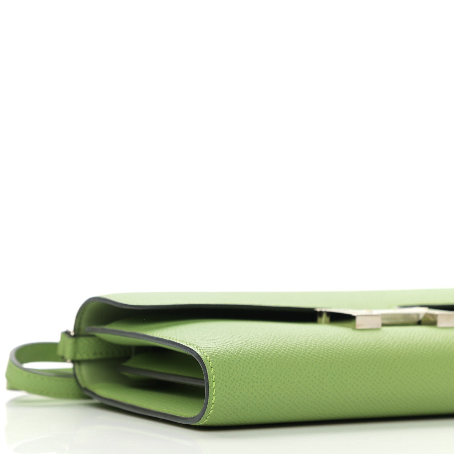 Hermes Epsom Constance Long To Go Wallet Vert Criquet 7 of 9