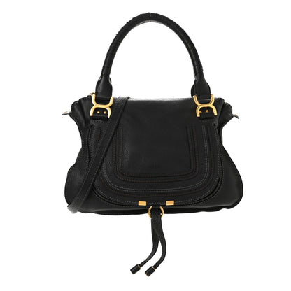 Chloe Calfskin Medium Marcie Satchel Black 1 of 11