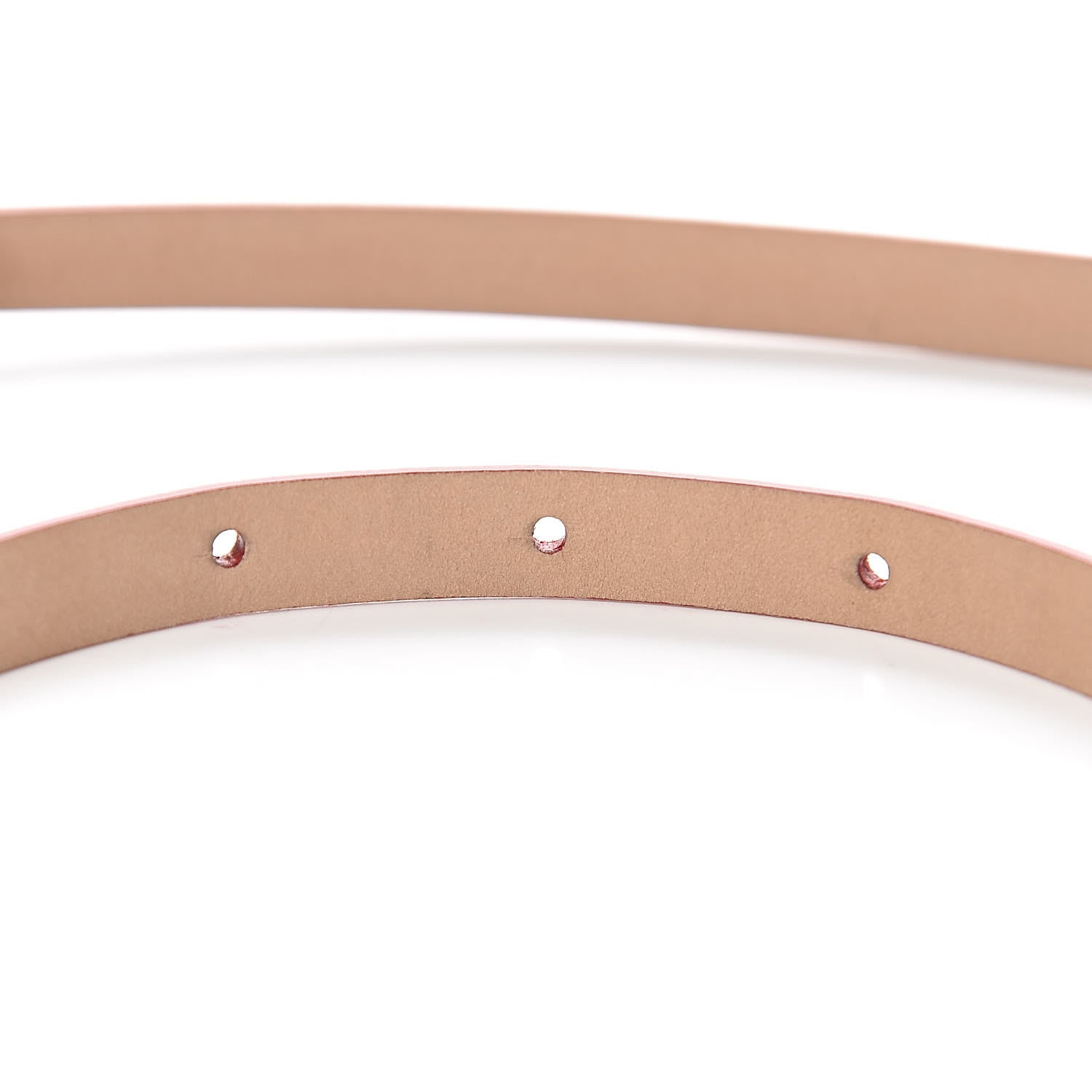 Chanel Lambskin CC Logo Skinny Belt 70 28 Red 8 of 9