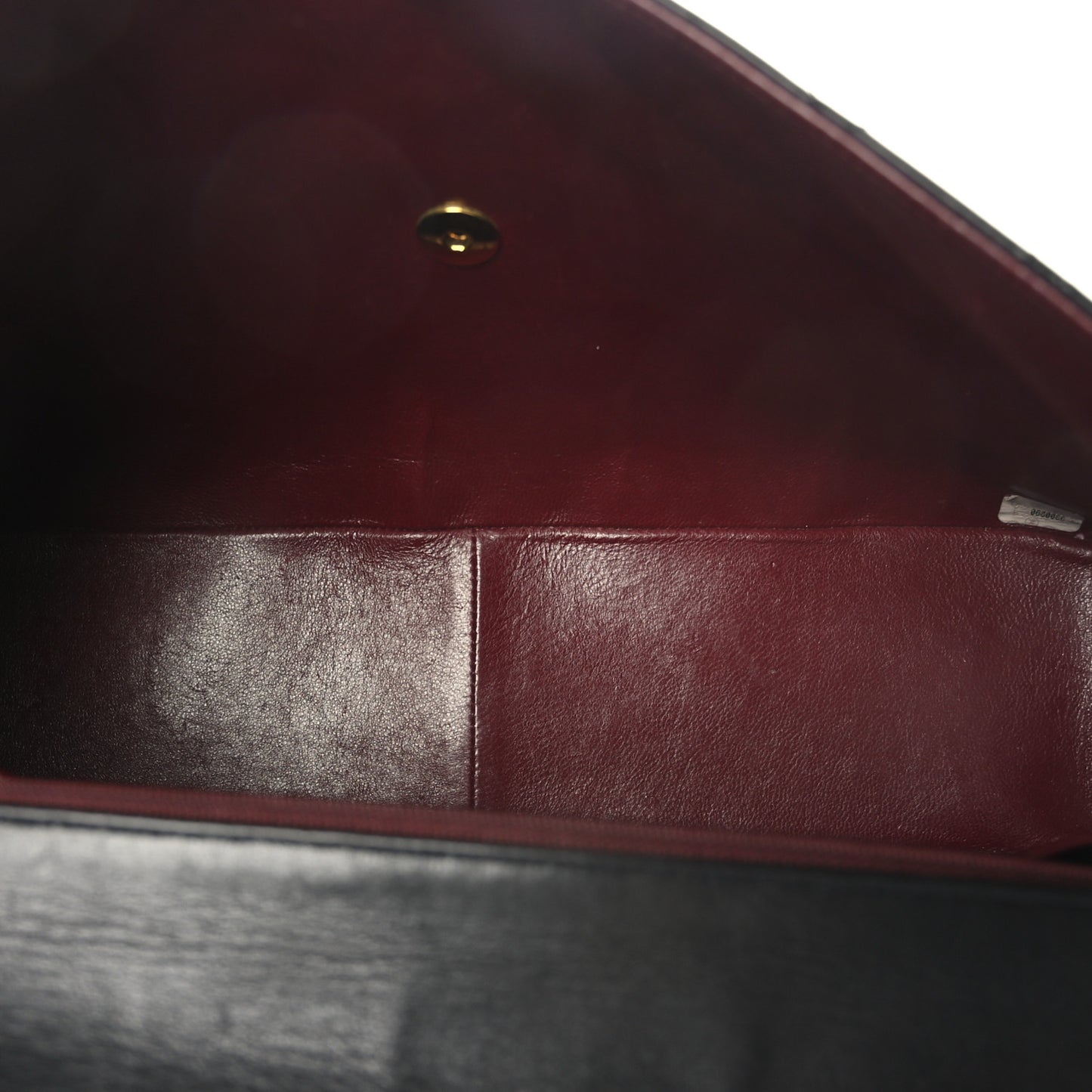Lambskin Quilted XL Jumbo Single Flap Black