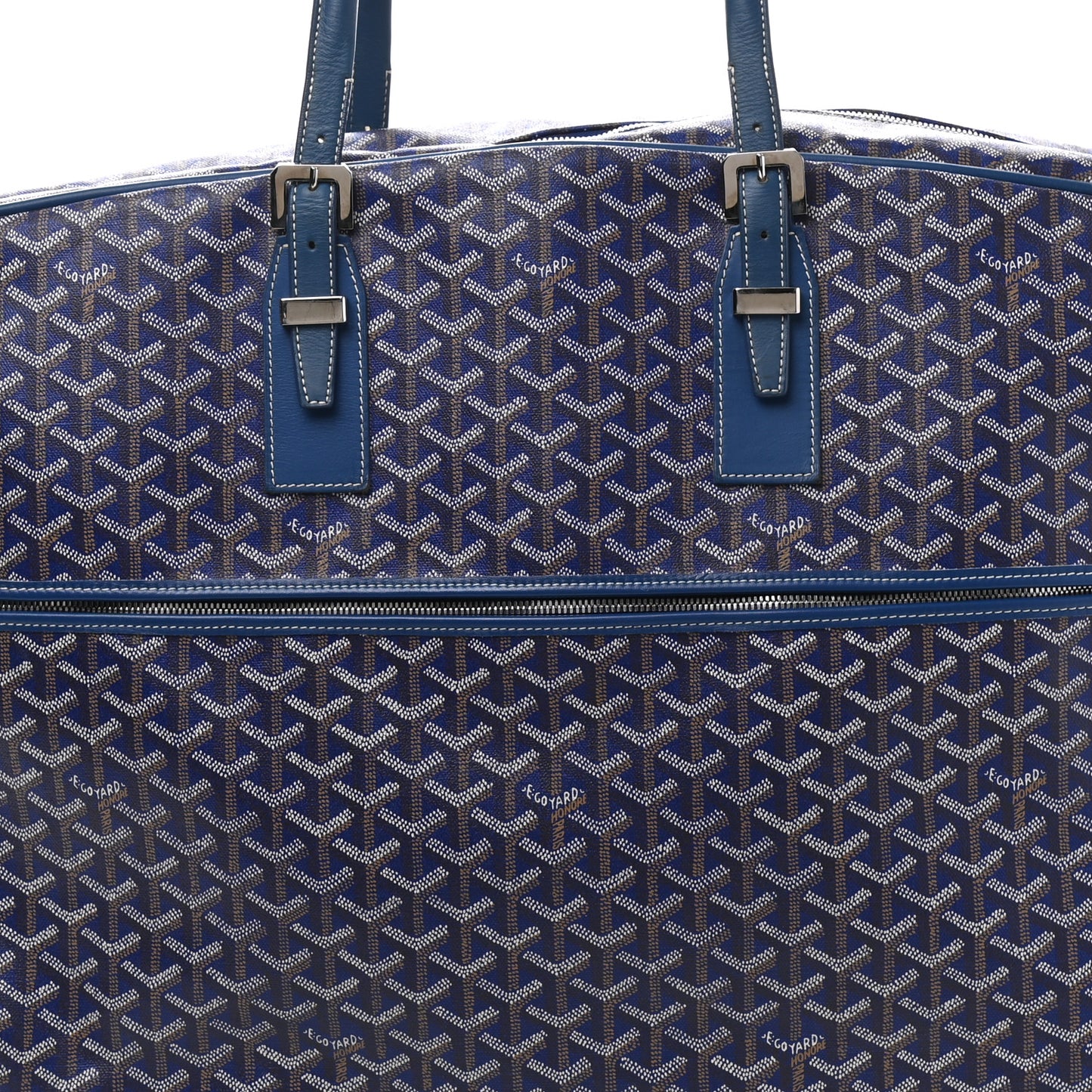 Goyardine Porte-Habits Garment Bag Blue
