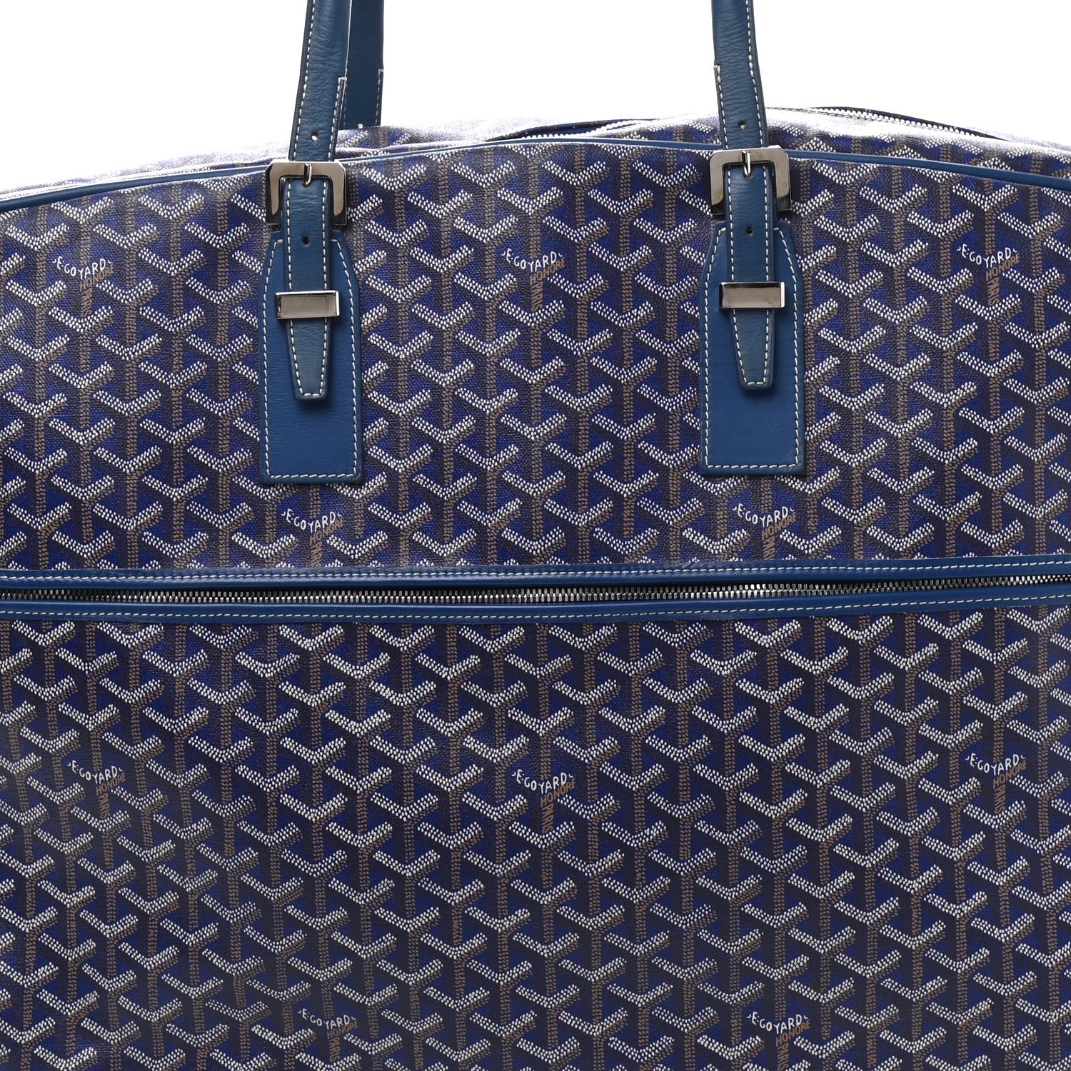 Goyard Goyardine Porte-Habits Garment Bag Blue 6 of 10
