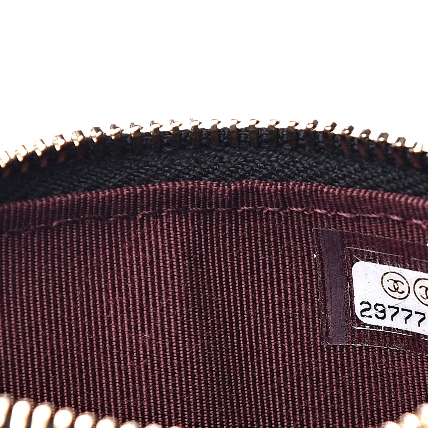 Chanel Caviar Quilted Flap Zip Card Holder Black 6 of 7