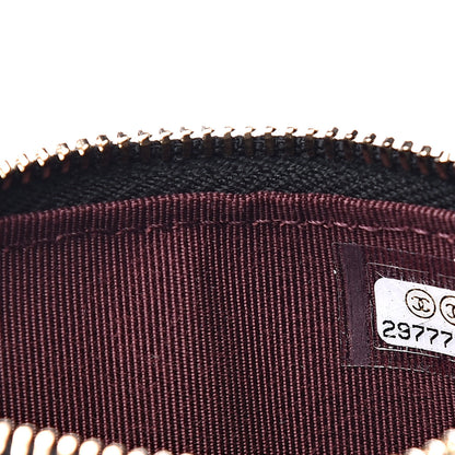 Chanel Caviar Quilted Flap Zip Card Holder Black 6 of 7