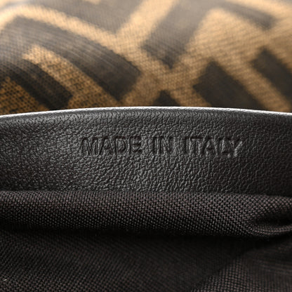 Fendi Fabric Jacquard FF 1974 Medium Baguette Tobacco Moro Black 7 of 13