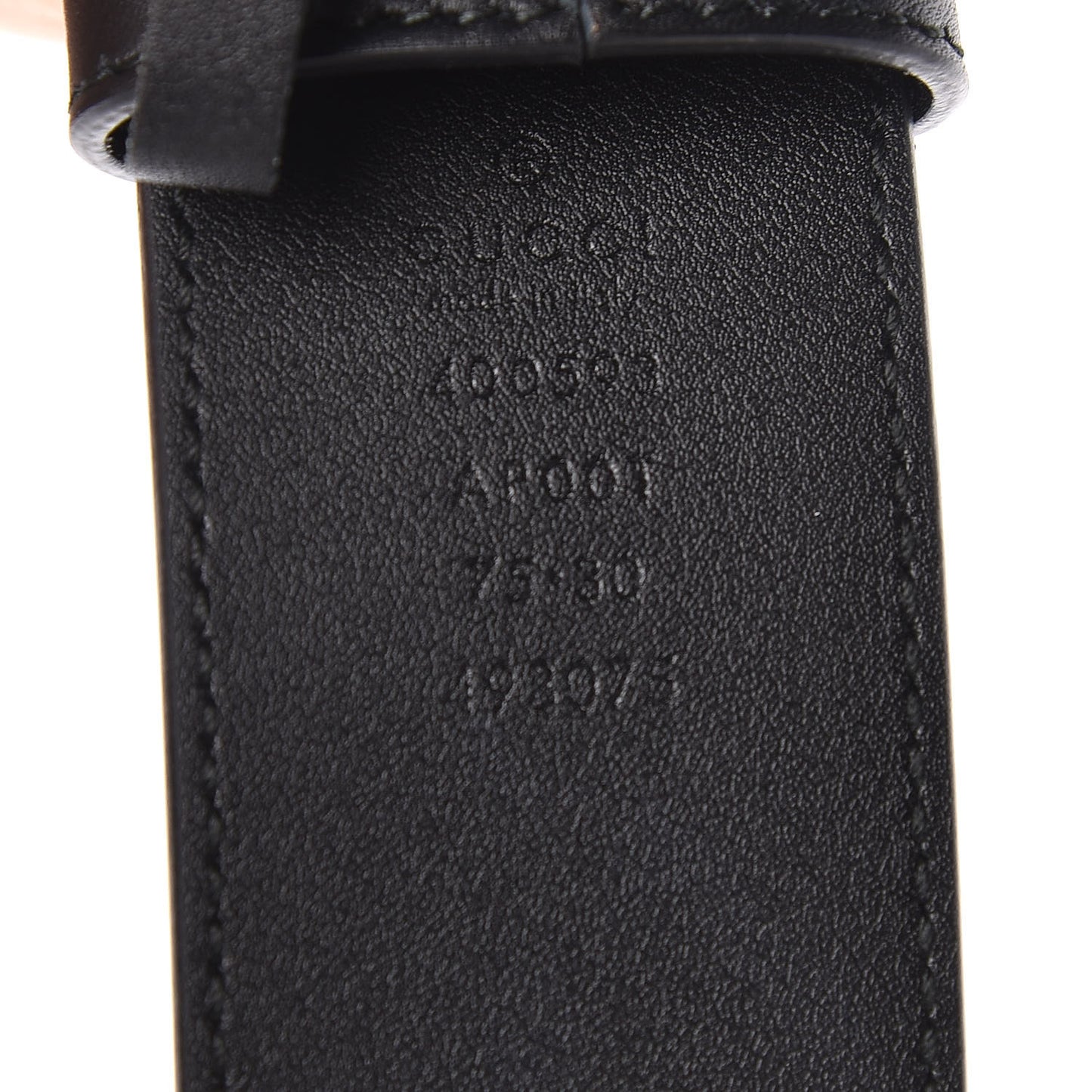 Calfskin Double G 40mm Belt 75 30 Black