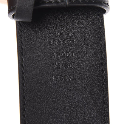 Gucci Calfskin Double G 40mm Belt 75 30 Black 4 of 7