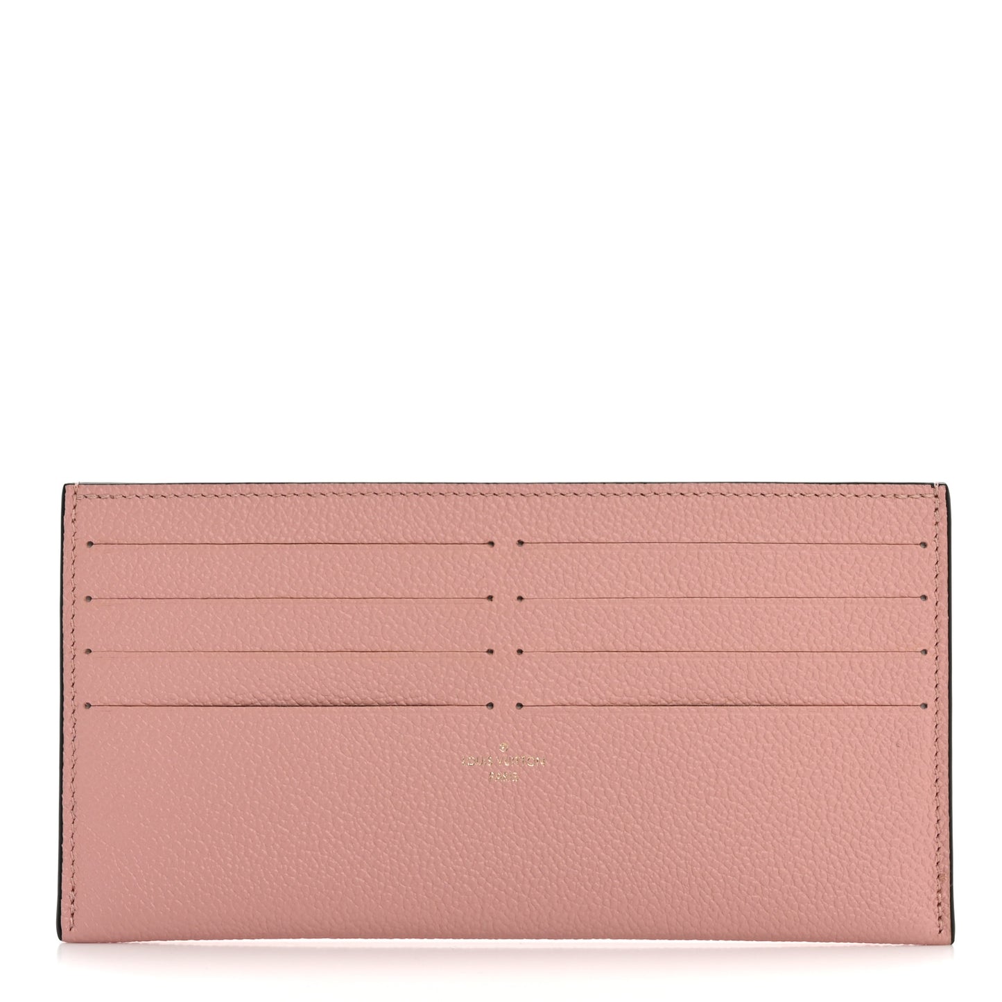 Calfskin Felicie Card Holder Insert Rose Ballerine