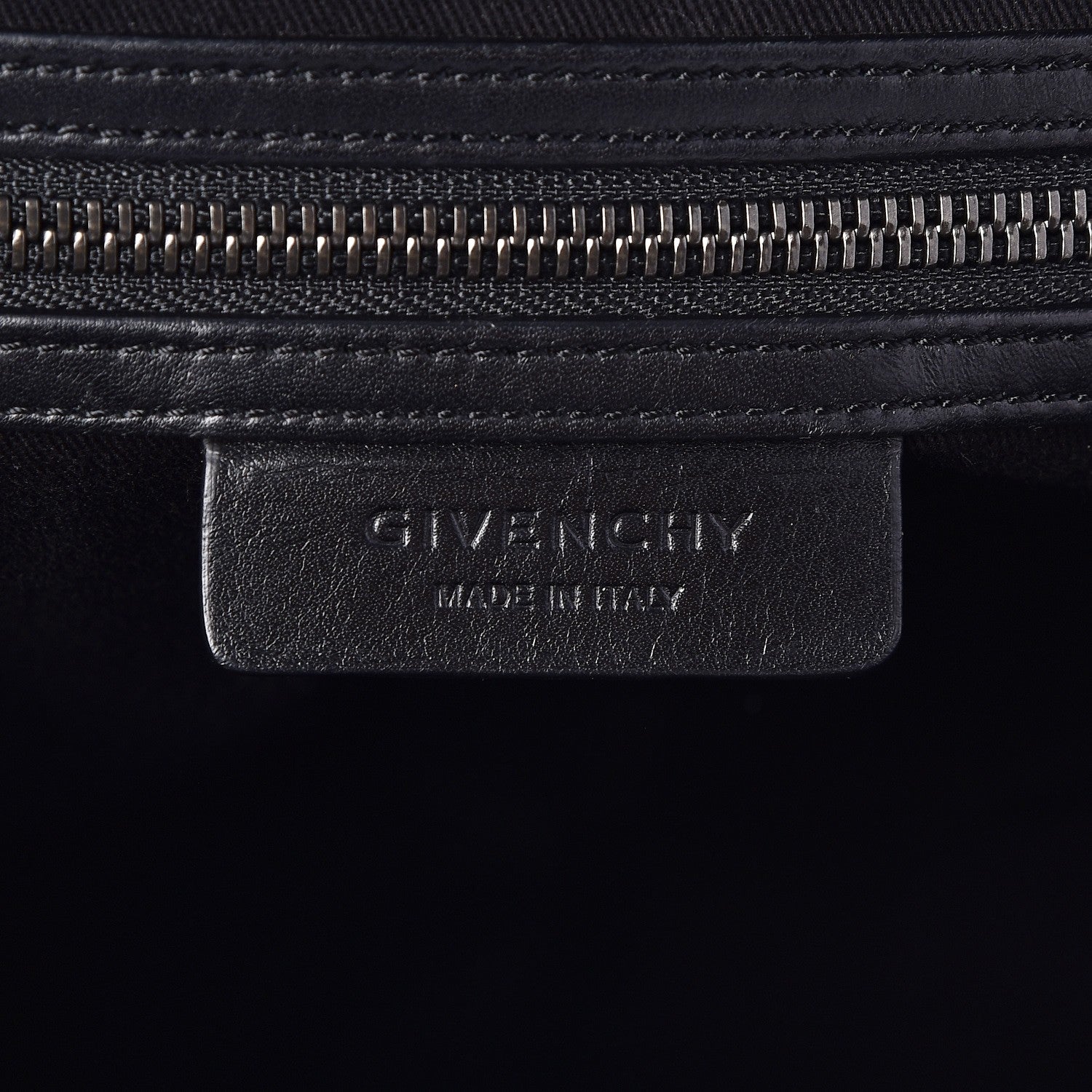 Givenchy Calf Hair Smooth Calfskin Leopard Print Medium Antigona Black 6 of 8