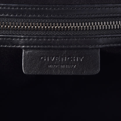 Givenchy Calf Hair Smooth Calfskin Leopard Print Medium Antigona Black 6 of 8