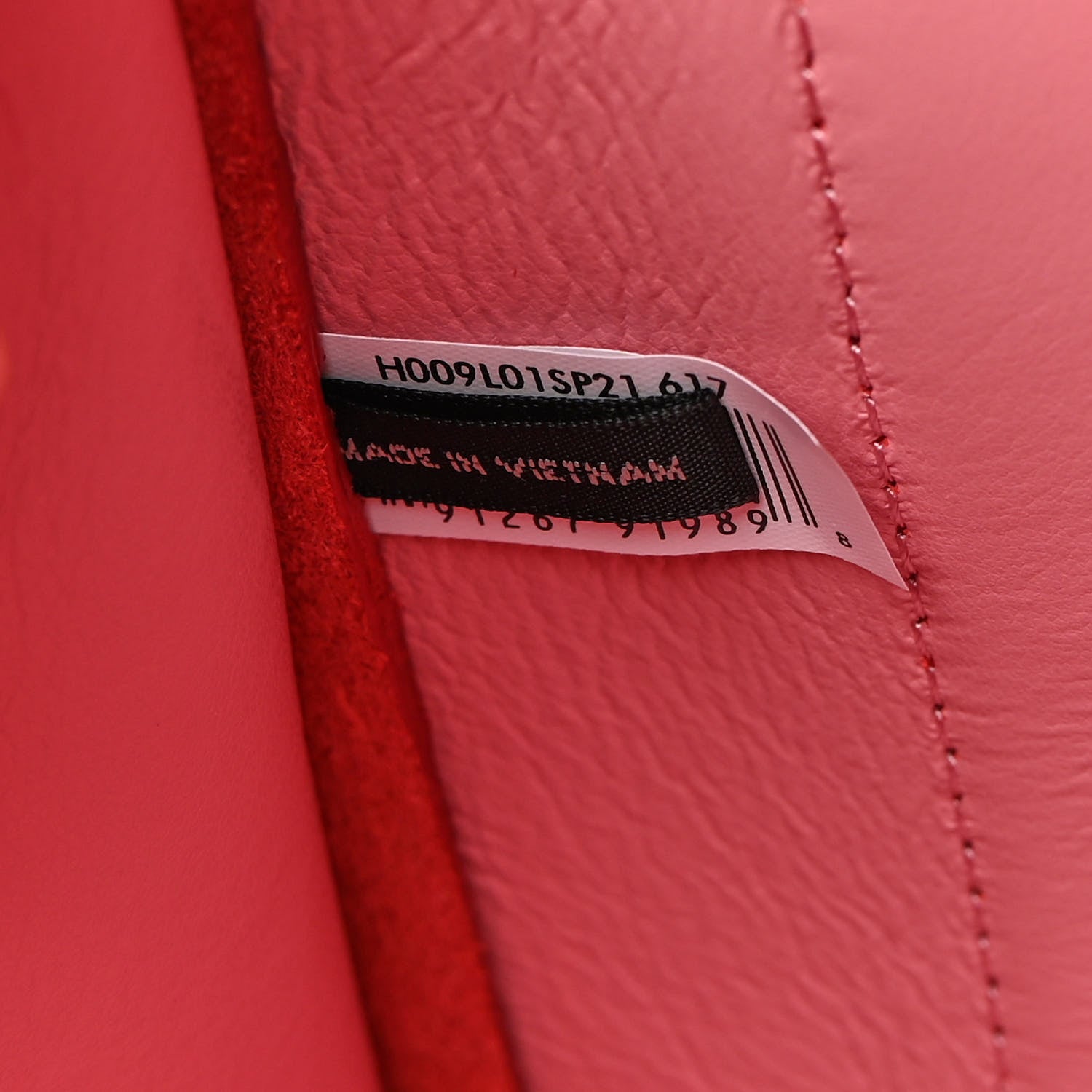 Marc Jacobs Grained Calfskin Small The Tote Bag Red 8 of 13