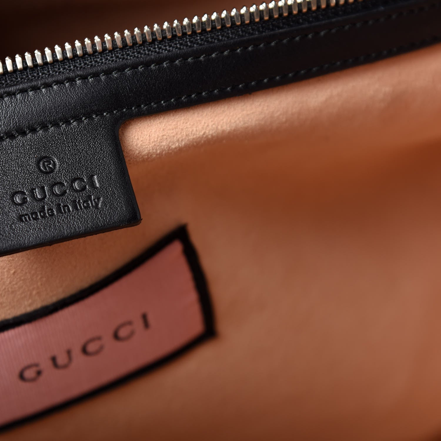Gucci Calfskin GucciGhost Print Duffle Black New Acquamarine 7 of 10