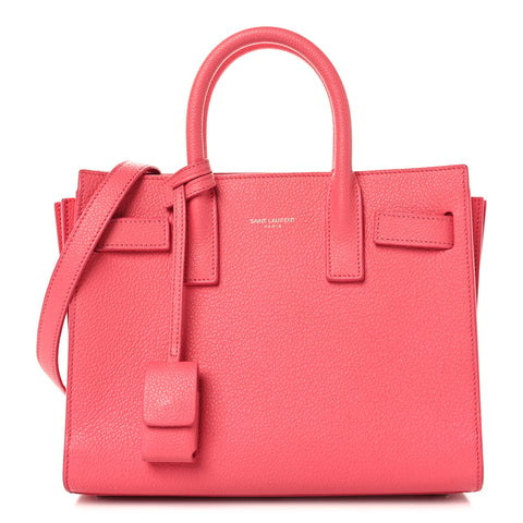 Calfskin Nano Sac De Jour Rose Clair