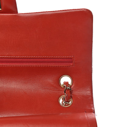 Chanel Lambskin Quilted Medium Double Flap Red 7 of 22