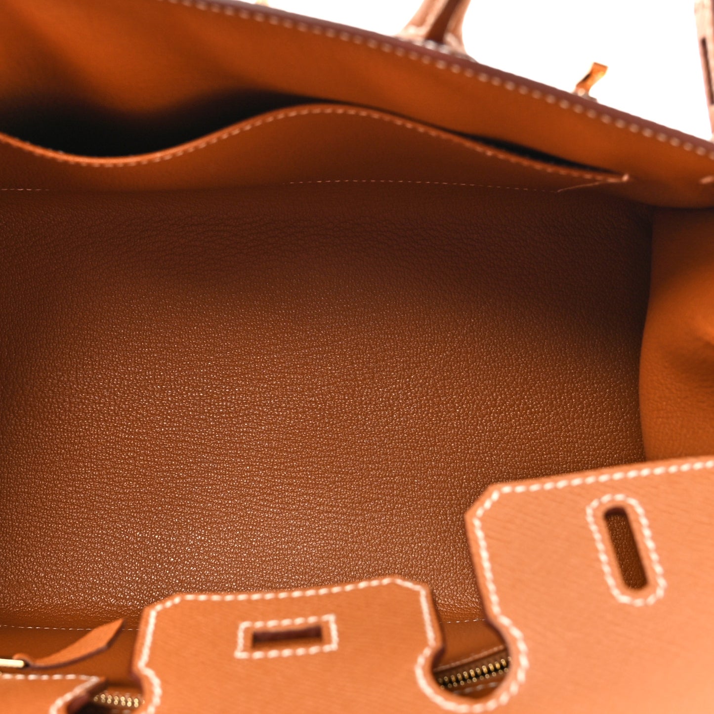 Epsom Birkin Sellier 25 Gold