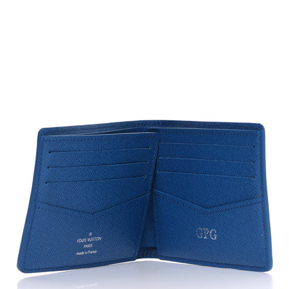 Louis Vuitton Damier Graphite Slender Wallet Blue 5 of 9