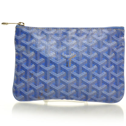 Goyard Goyardine Senat Pochette PM Blue 1 of 6