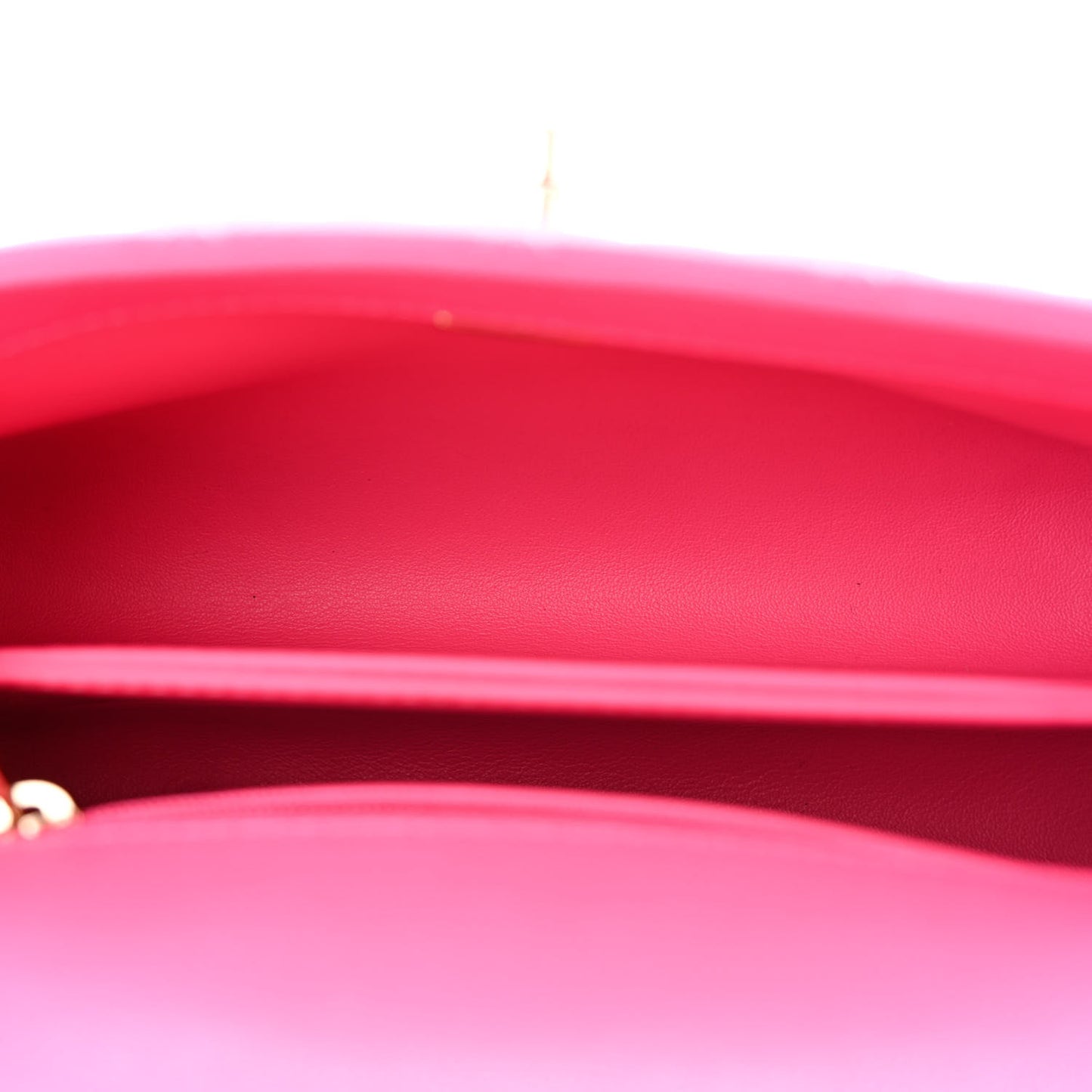 Caviar Quilted Mini Coco Handle Flap Rose